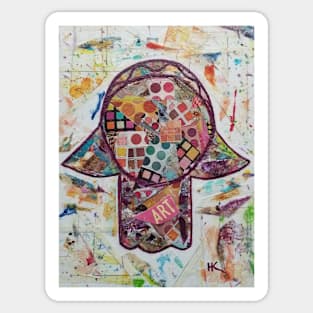 ARTIST Hamsa by Harriette Knight Sticker